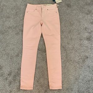 Universal Threads High Rise Skinny Jeans pink nwt price firm